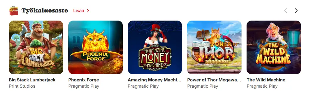 spinokkio kasino slots