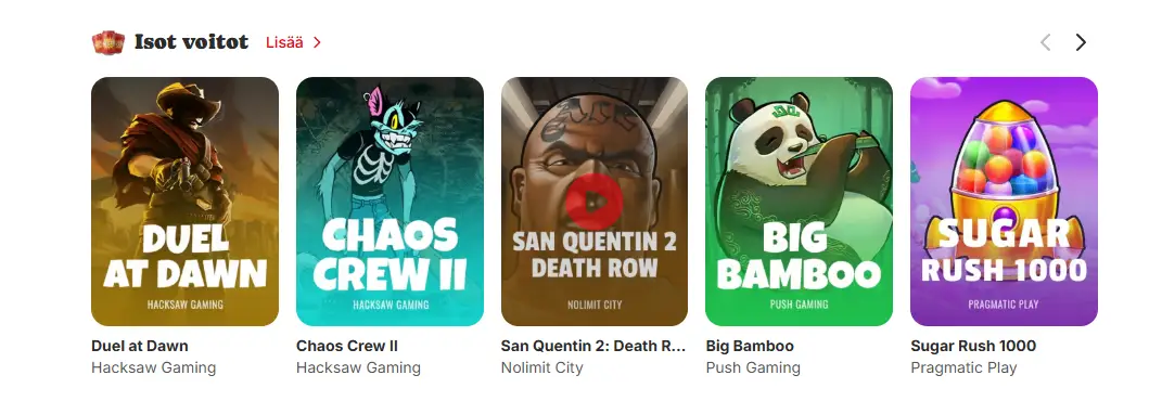 spinokkio casino slots